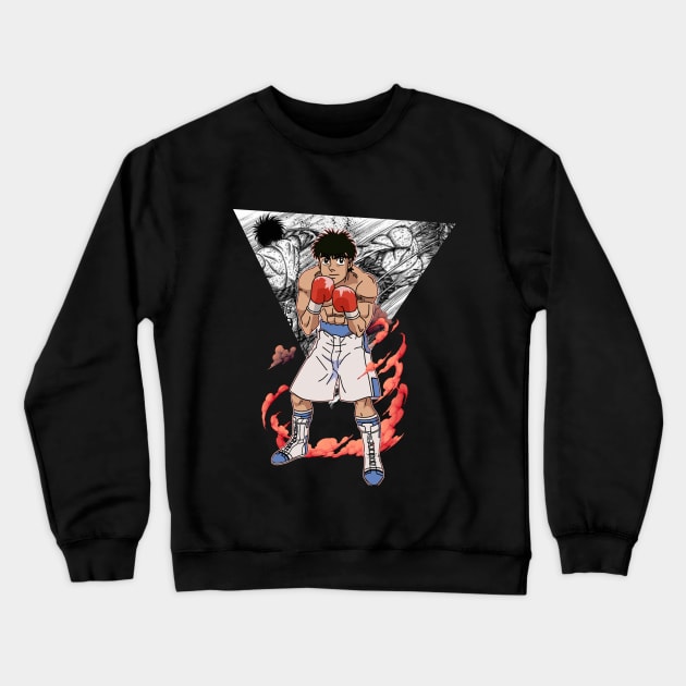 hajime no ippo Crewneck Sweatshirt by Sparkledoom